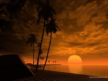 Coucher de soleil